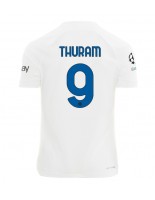 Inter Milan Marcus Thuram #9 Venkovní Dres 2023-24 Krátký Rukáv